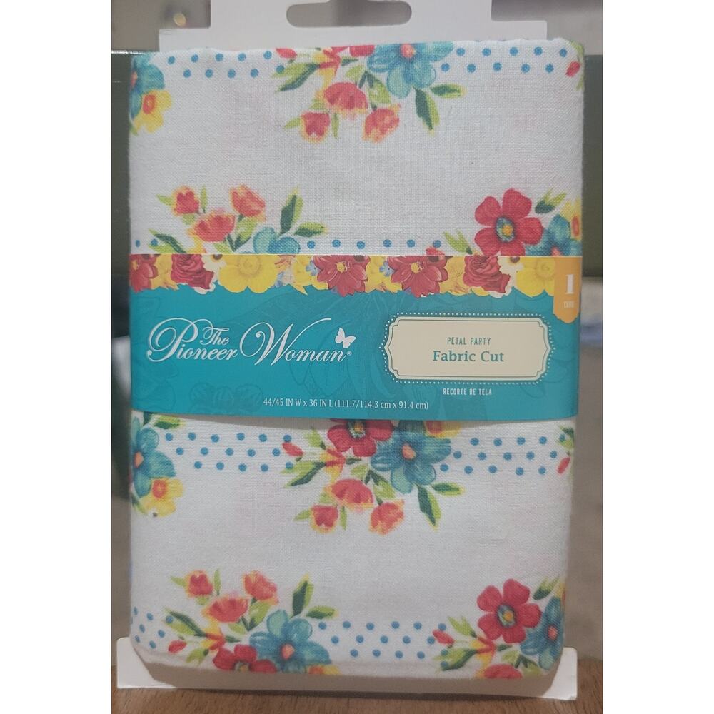 Pioneer Woman Petal Party Floral Fabric Cut 1 Yard 2021 Flowers